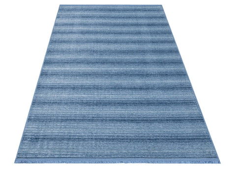 Mercan Serisi Mavi Renk Makinede Yıkanabilir Kilim NX-3031