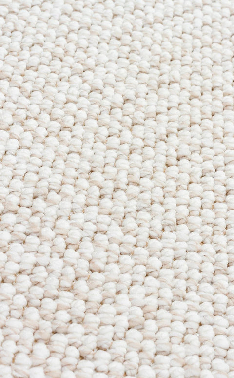 Clam Serisi Bukle Dokuma Modern Ekru/Bej Renk Halı EH-5402