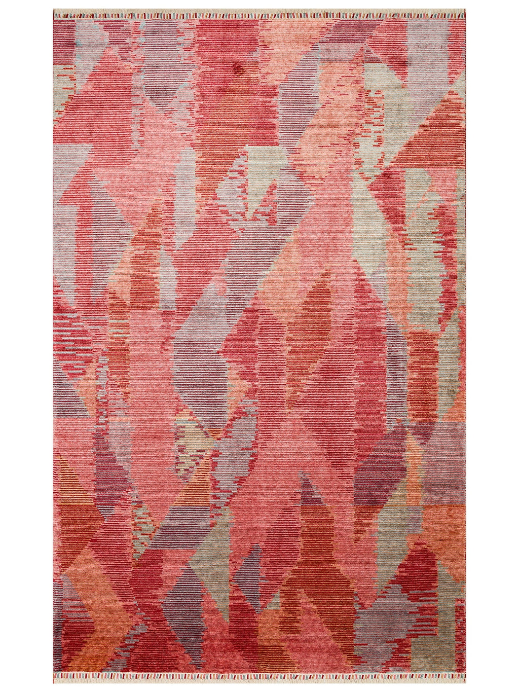 Burj Serisi Kara Tezgah Halı 02 MULTY