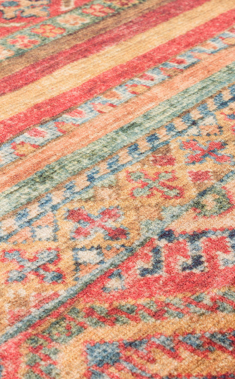 Luna Serisi Multi Renk Makinede Yıkanabilir Halı EH-0267