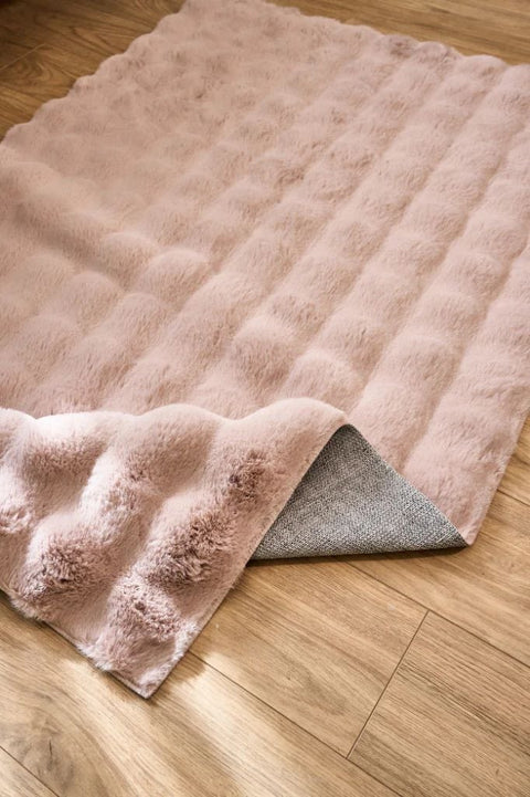 Cloud Serisi Makinede Yıkanabilir Yüksek Kalite Pudra Peluş Halı NX-110