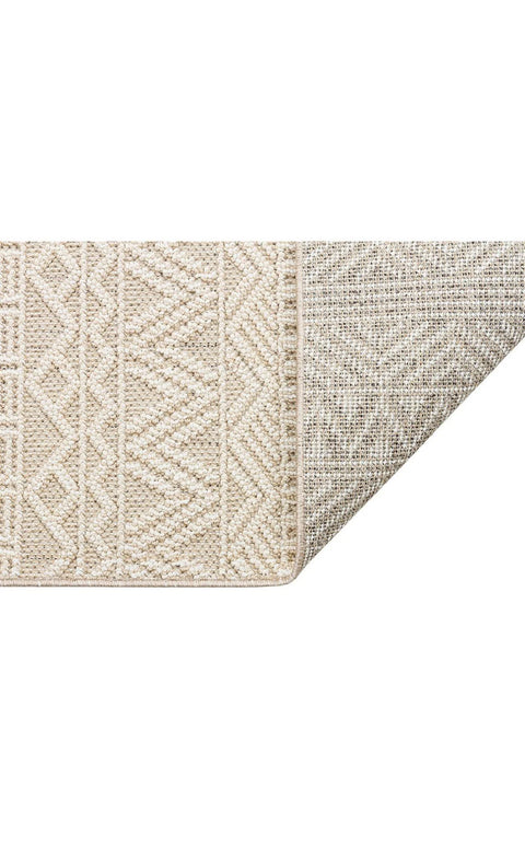 Nordic Serisi Bej Renk Kolay Temizlenebilir Modern Halı TH-89