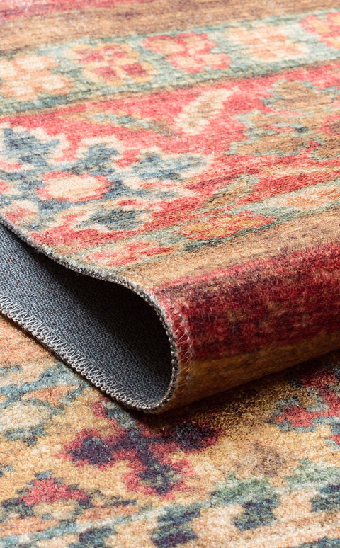 Luna Serisi Multi Renk Makinede Yıkanabilir Halı EH-0267