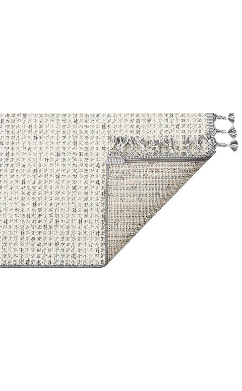 Nordic Serisi Ekru/Gri Renk Kolay Temizlenebilir Modern Halı TH-88