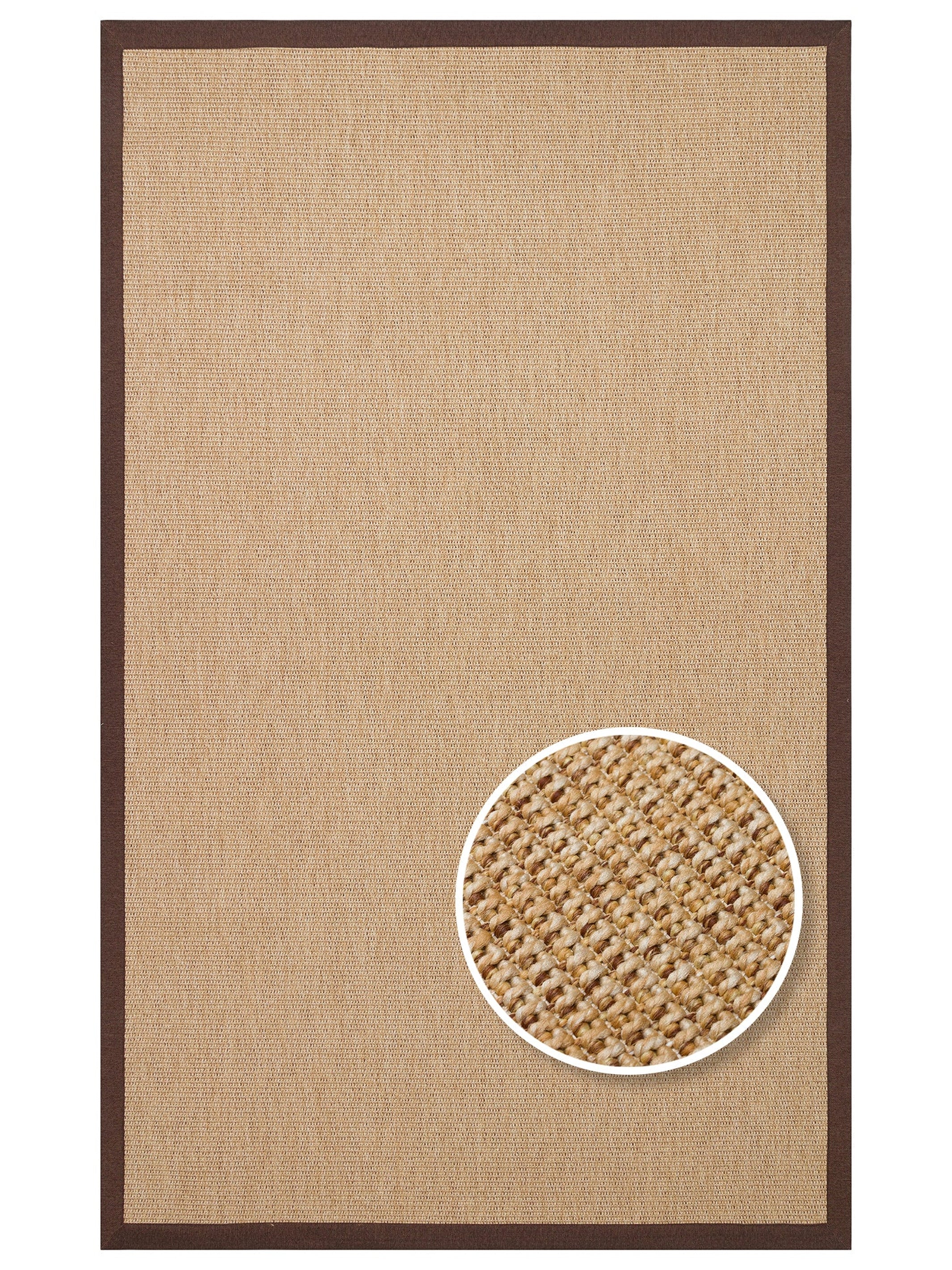 Dream Bordürlü İç ve Dış Mekan Kullanımına Uygun Hav Vermeyen Kolay Temizlenebilir Sisal Halı 2702GB