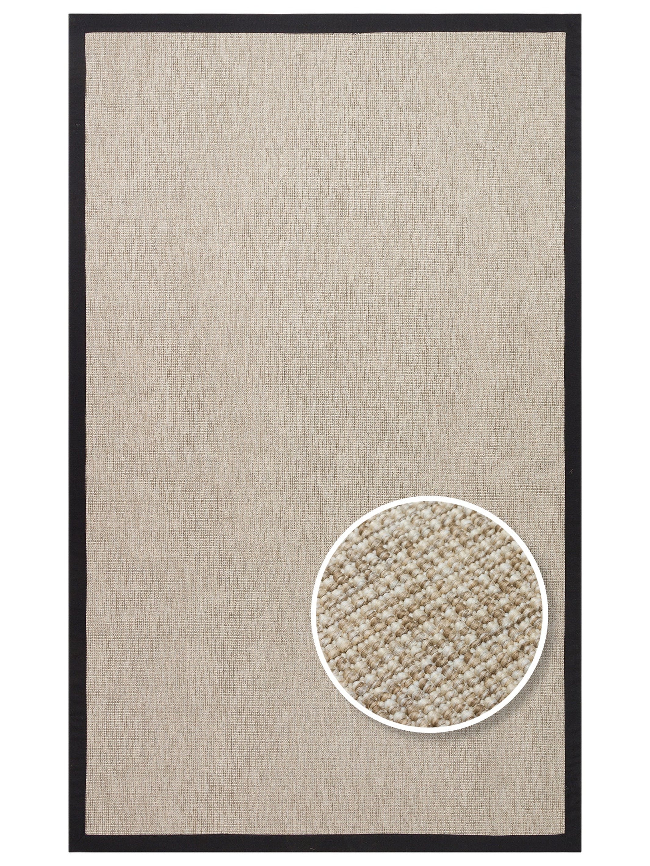 Dream Bordürlü İç ve Dış Mekan Kullanımına Uygun Hav Vermeyen Kolay Temizlenebilir Sisal Halı 2703LB