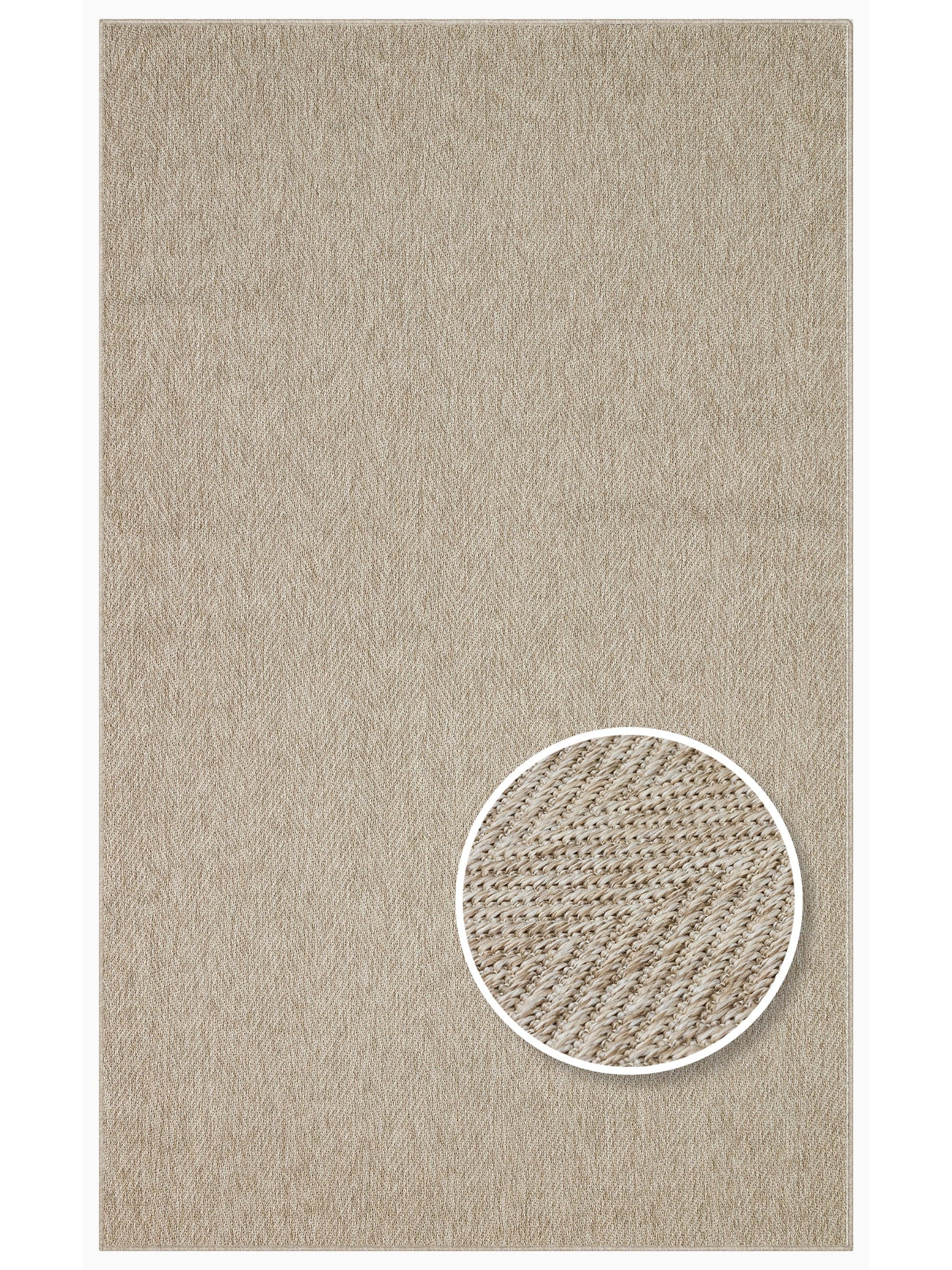 Dream İç ve Dış Mekan Kullanımına Uygun Kolay Temizlenebilir Sisal Görünümlü Halı 2704 L.BEIGE