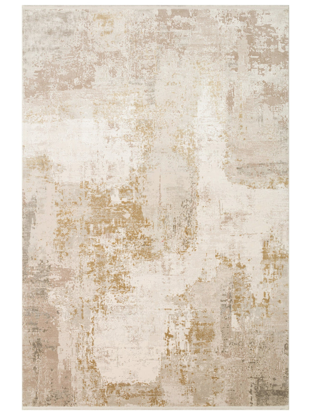 Elegant Özel Işıltılı Yüksek Kaliteli Sık Dokuma Salon Oturma Odası Koridor Modern Halı 34CREAMGOLDX