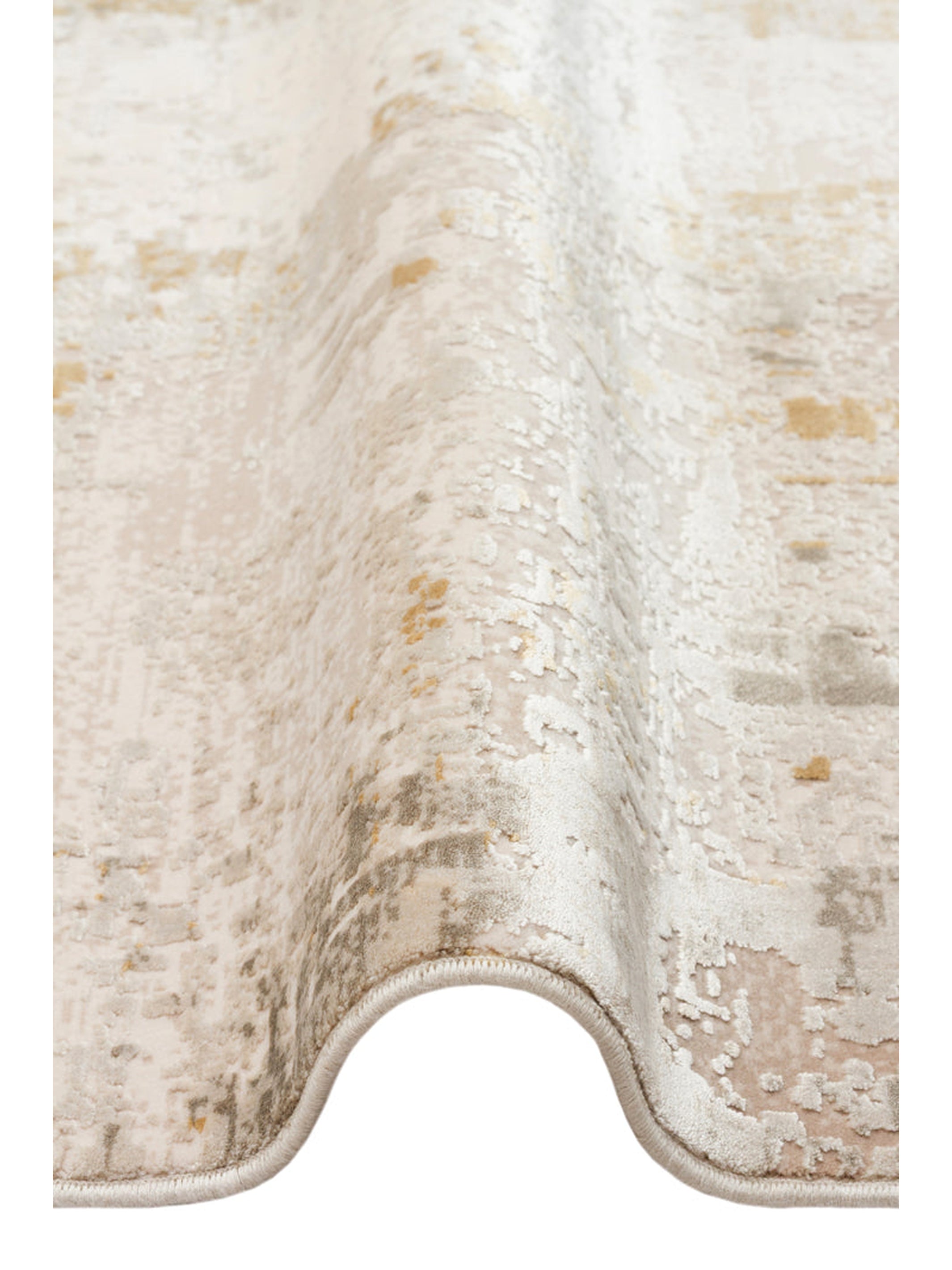 Elegant Özel Işıltılı Yüksek Kaliteli Sık Dokuma Salon Oturma Odası Koridor Modern Halı 34CREAMGOLDX