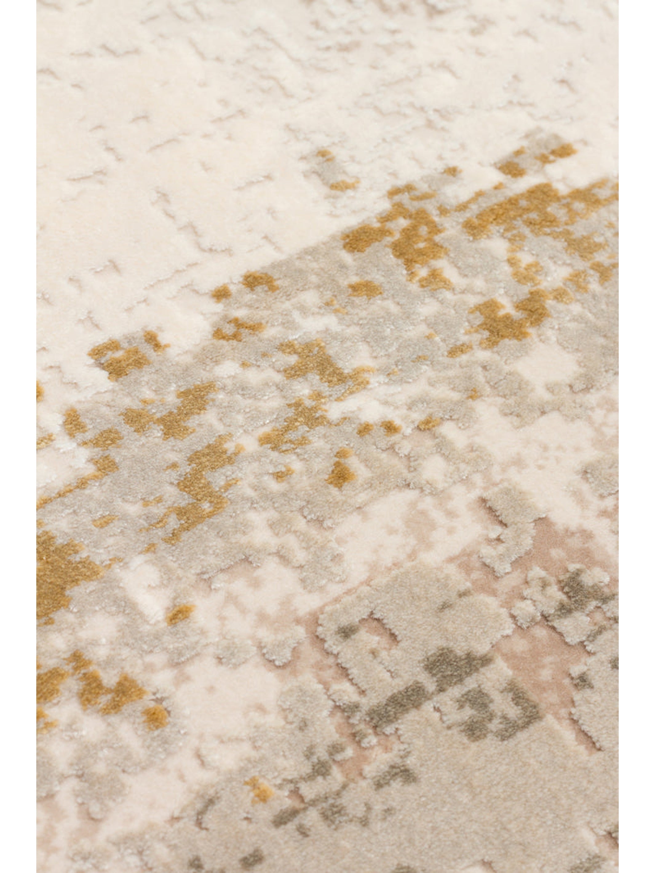 Elegant Özel Işıltılı Yüksek Kaliteli Sık Dokuma Salon Oturma Odası Koridor Modern Halı 34CREAMGOLDX