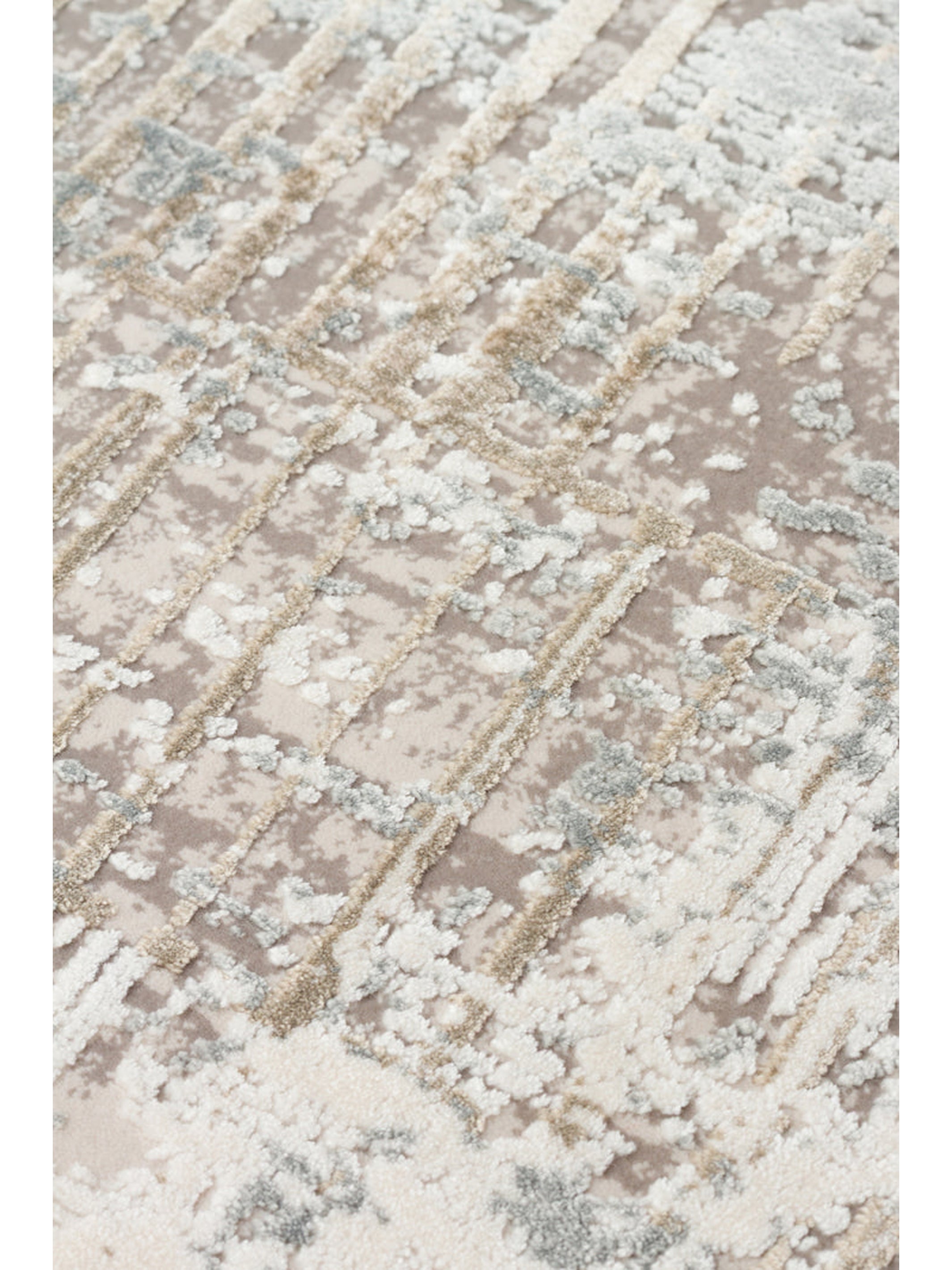 Elegant Özel Işıltılı Yüksek Kaliteli Sık Dokuma Salon Oturma Odası Koridor Modern Halı 36CREAMBEGX