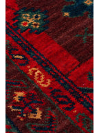 Göbeklitepe Serisi Anadolu Motiflerine Sahip %100 Yeni Zelanda Yünü ile Üretilen El Emeği Kara Tezgah Halı 02REDM