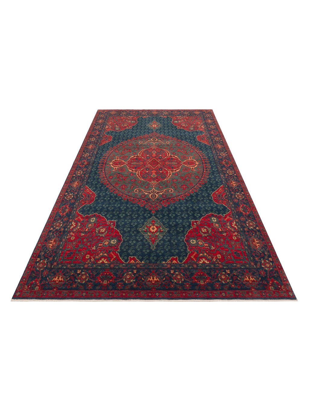 Göbeklitepe Serisi Kara Tezgah Halı 03 NAVY