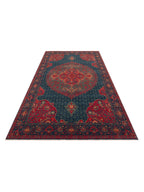 Göbeklitepe Serisi Kara Tezgah Halı 03 NAVY