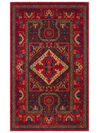 Göbeklitepe Serisi Kara Tezgah Halı 04RED