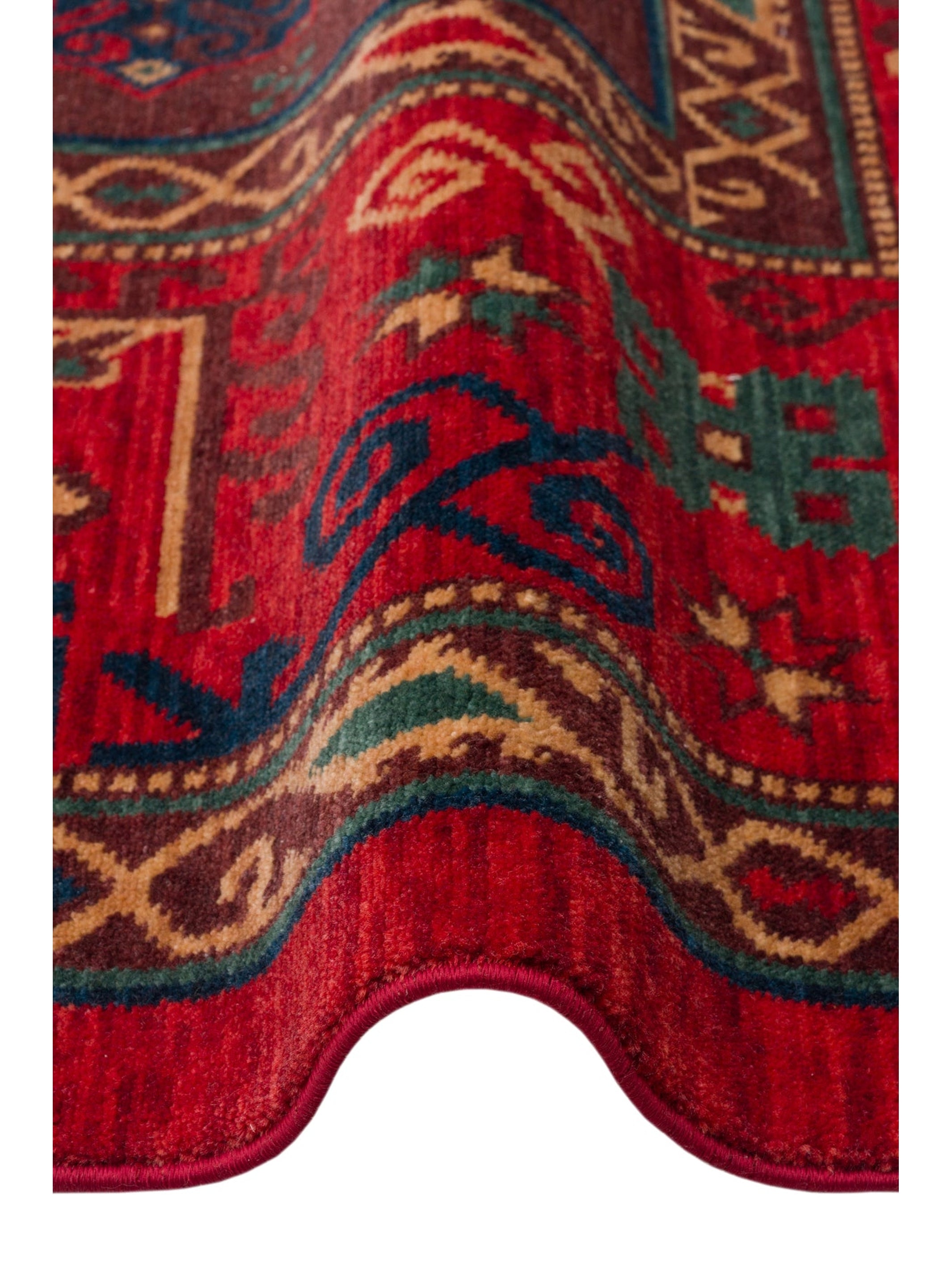 Göbeklitepe Serisi Kara Tezgah Halı 04RED