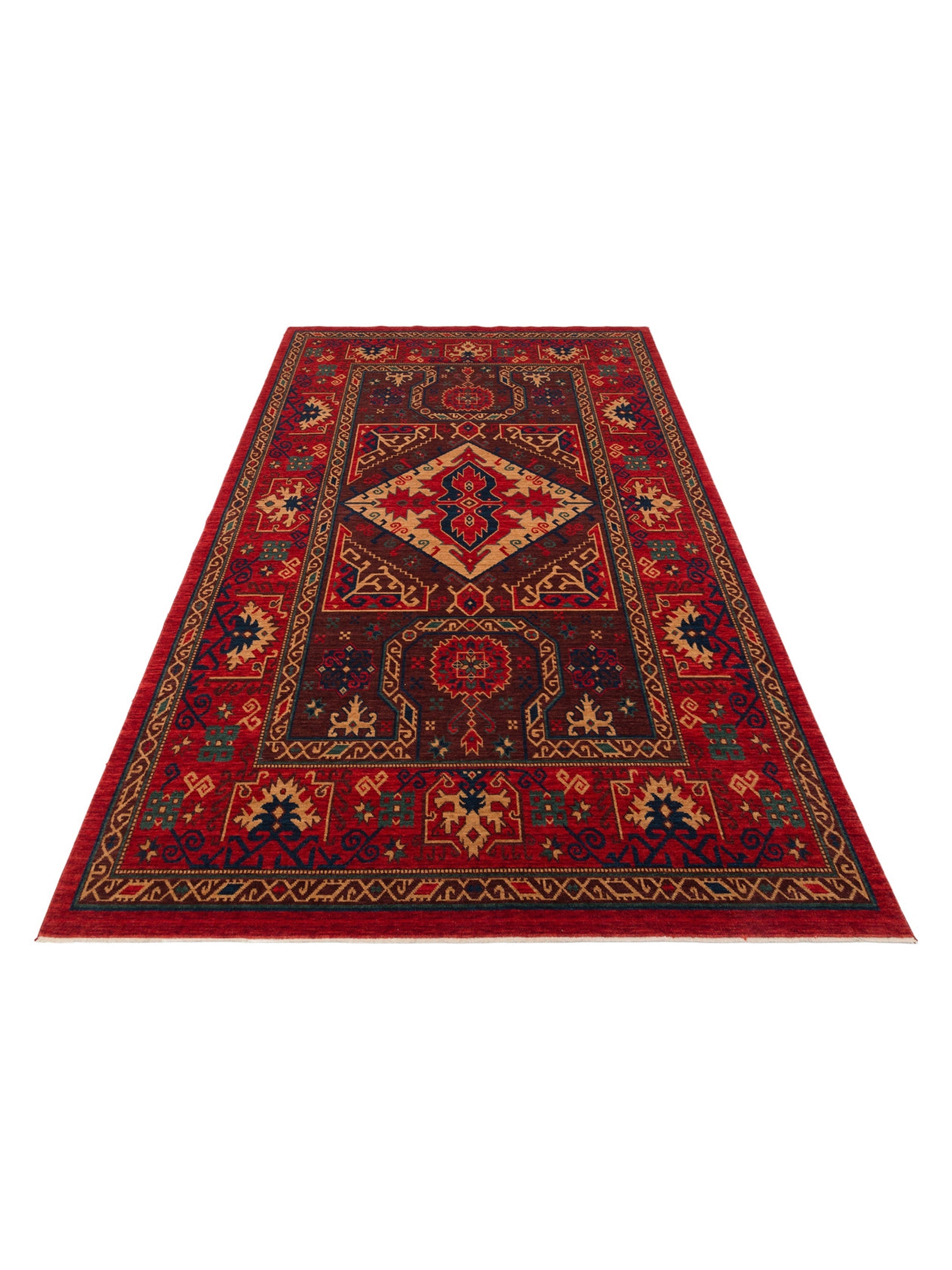 Göbeklitepe Serisi Kara Tezgah Halı 04RED