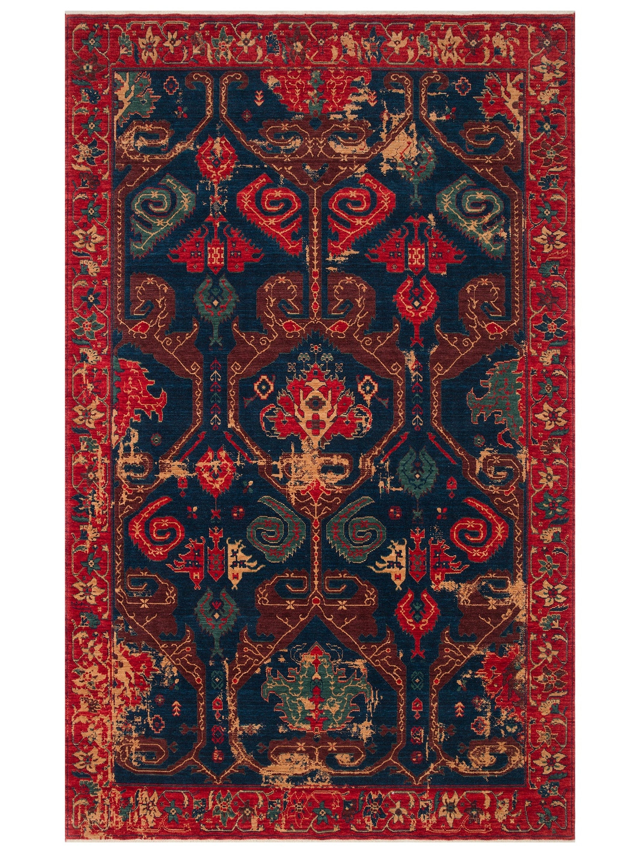 Göbeklitepe Serisi Kara Tezgah Halı 05REDV