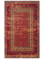 Göbeklitepe Serisi Kara Tezgah Halı 08REDV