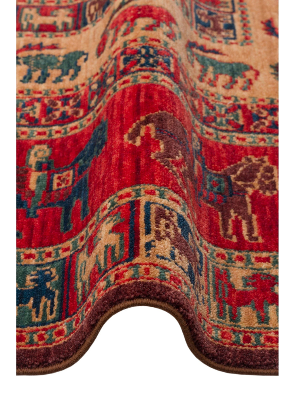 Göbeklitepe Serisi Kara Tezgah Halı 08REDV