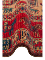 Göbeklitepe Serisi Kara Tezgah Halı 08REDV