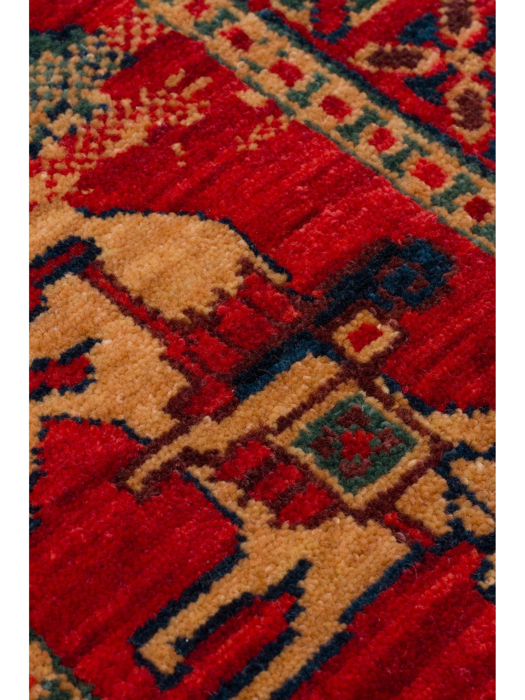 Göbeklitepe Serisi Kara Tezgah Halı 08REDV