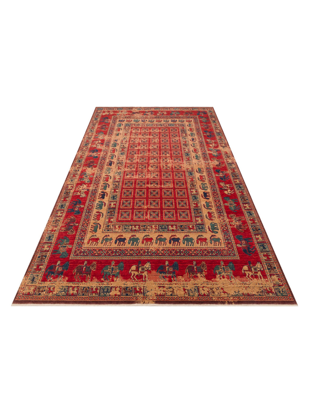 Göbeklitepe Serisi Kara Tezgah Halı 08REDV