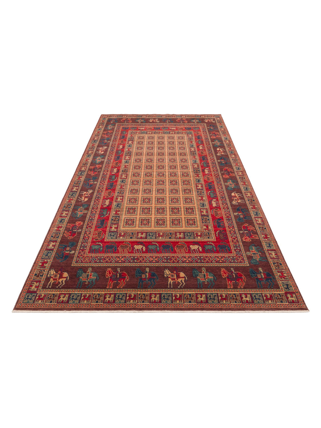 Göbeklitepe Serisi Kara Tezgah Halı