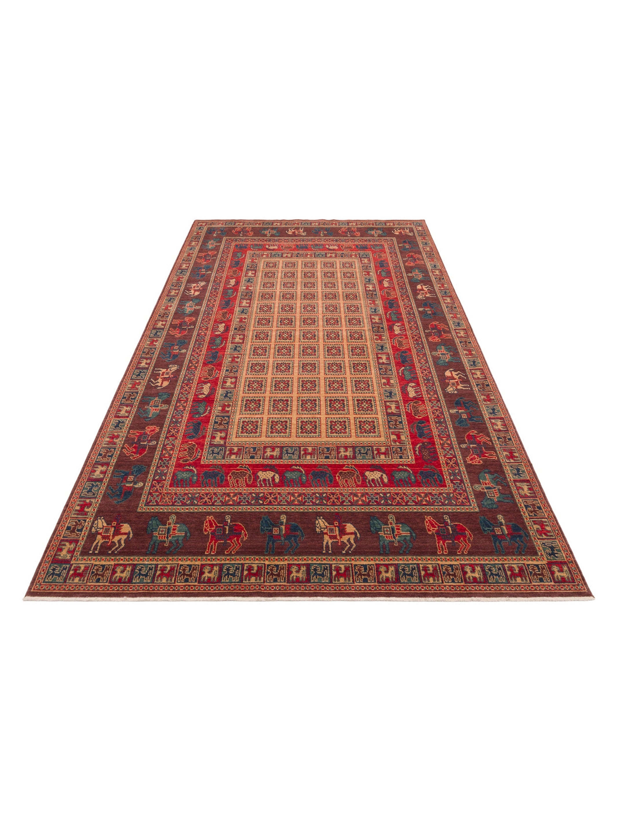 Göbeklitepe Serisi Kara Tezgah Halı