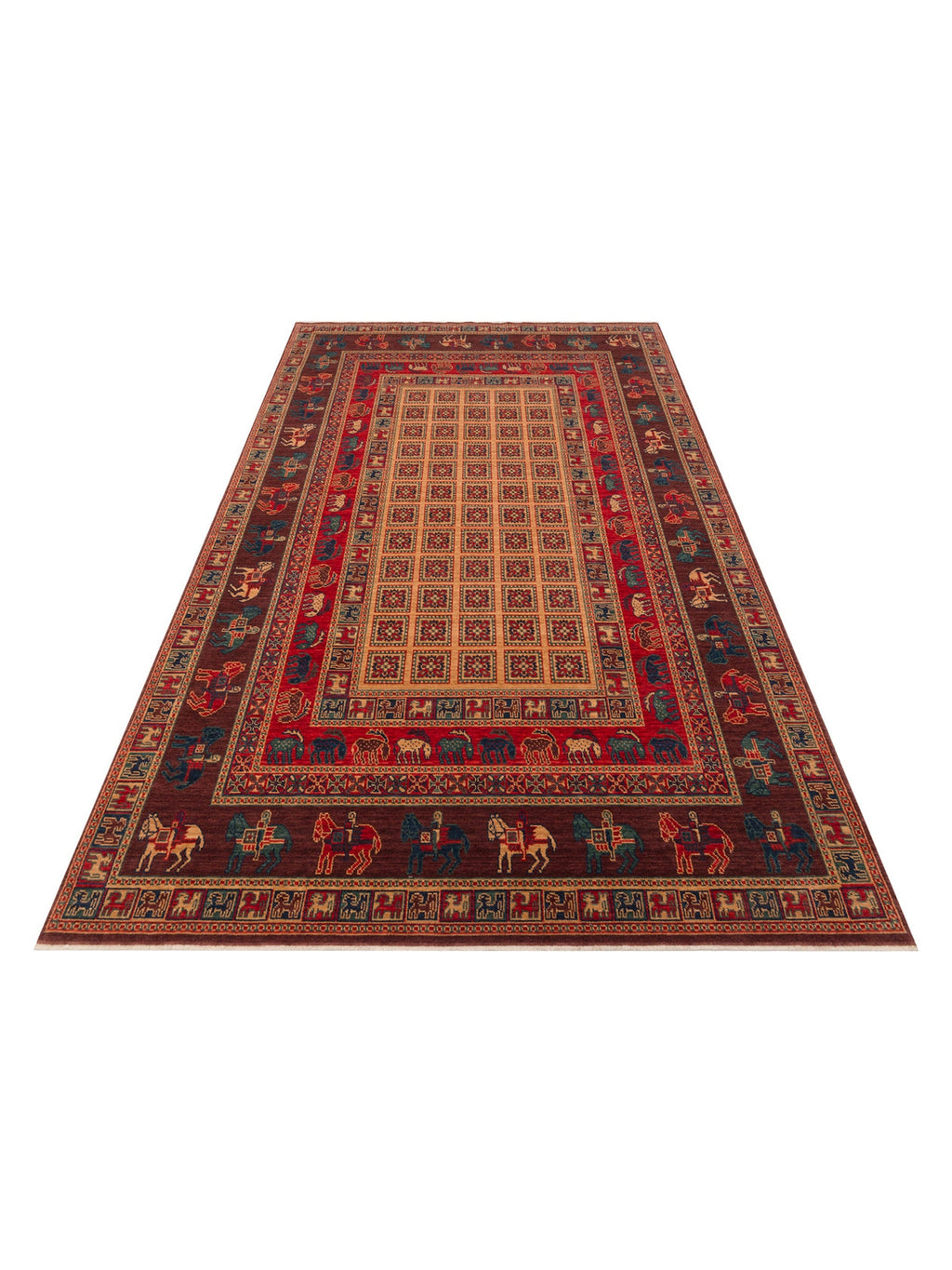 Göbeklitepe Serisi Kara Tezgah Halı