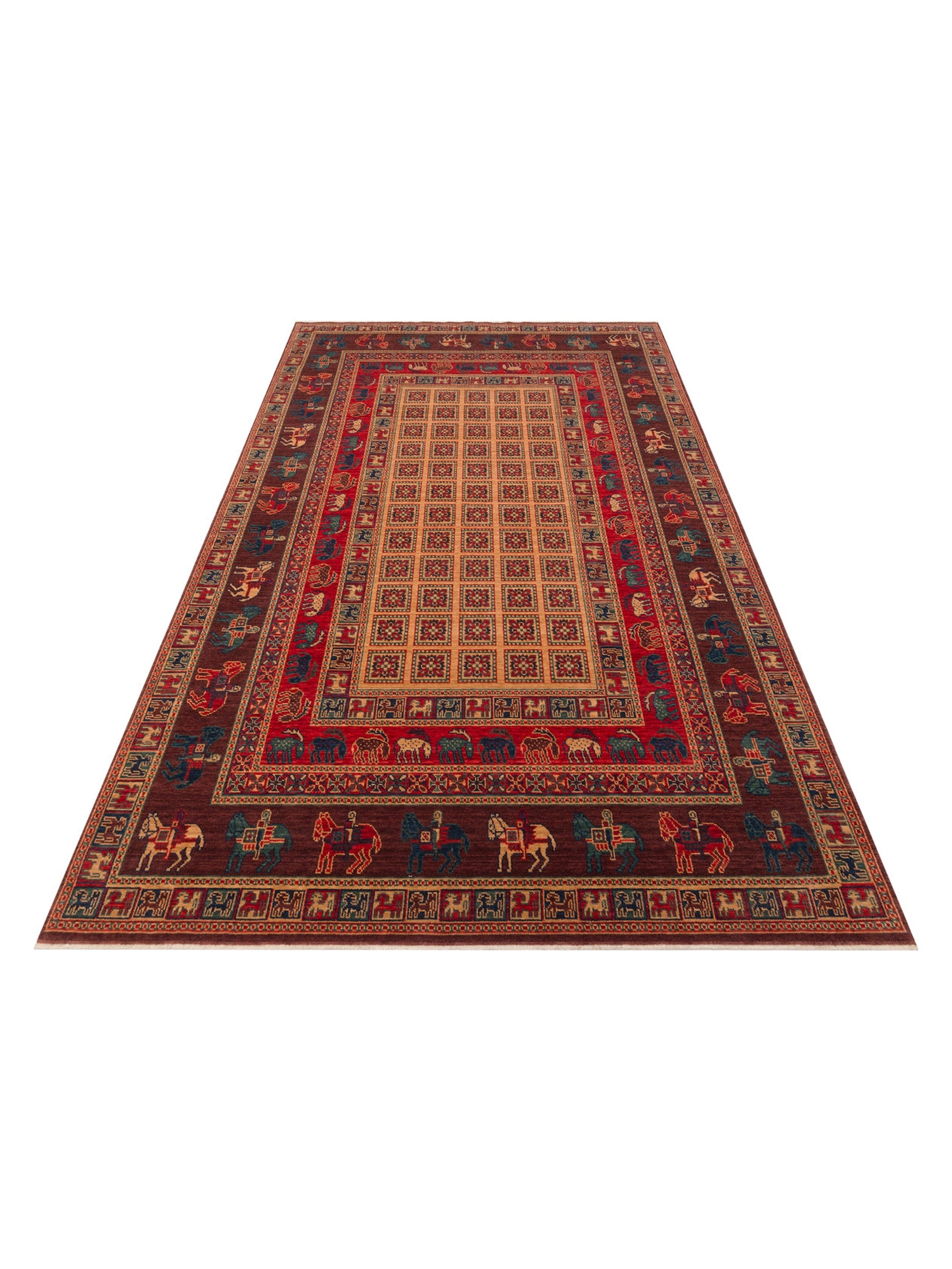 Göbeklitepe Serisi Kara Tezgah Halı