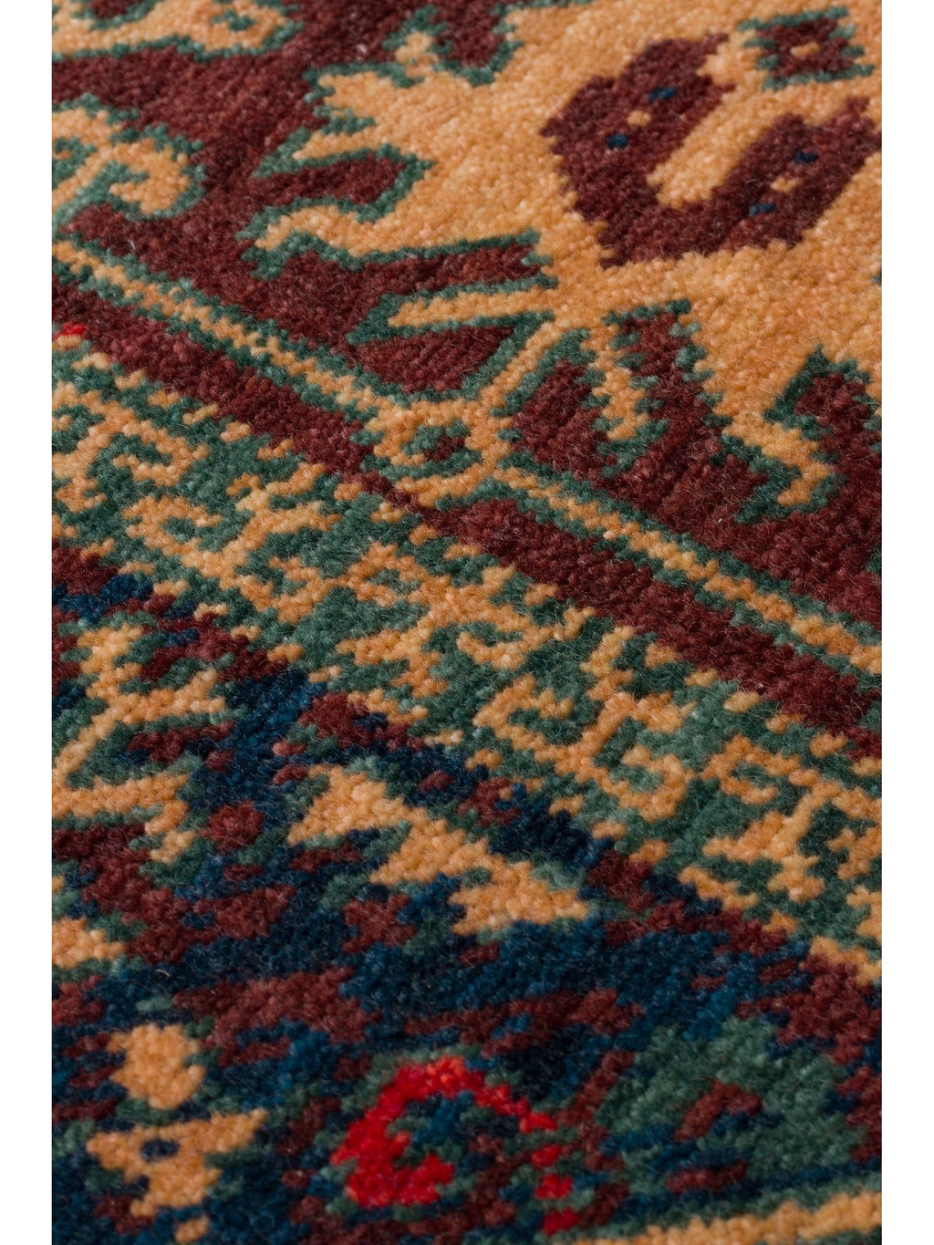 Göbeklitepe Serisi Anadolu Motiflerine Sahip %100 Yeni Zelanda Yünü ile Üretilen El Emeği Kara Tezgah Halı 09REDV