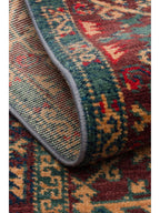 Göbeklitepe Serisi Anadolu Motiflerine Sahip %100 Yeni Zelanda Yünü ile Üretilen El Emeği Kara Tezgah Halı 09REDV