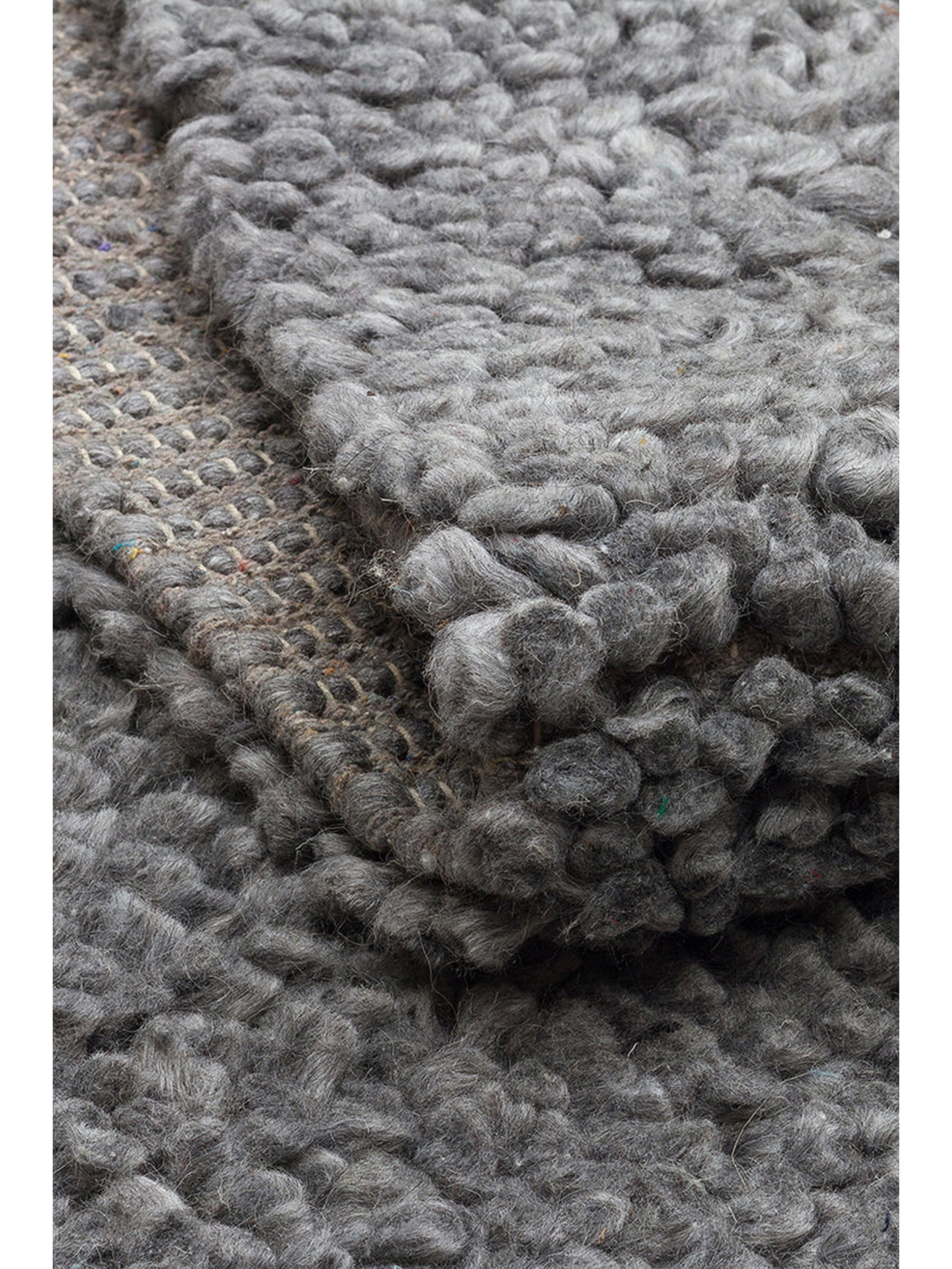 Kanin Serisi El Dokuma Shaggy Yumuşak Salon Oturma Odası Yatak Odası Halı GREY