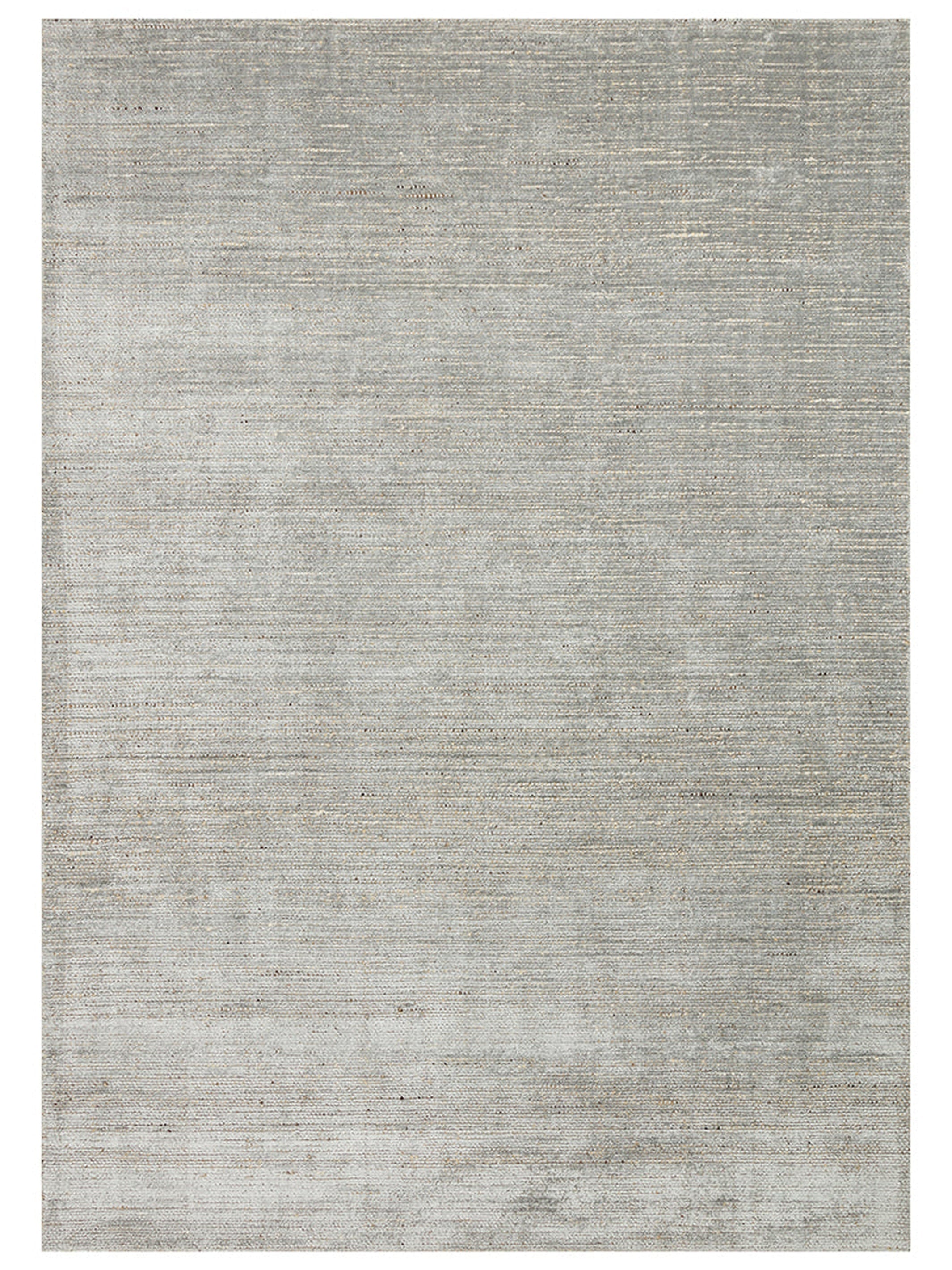 Kelly Serisi %100 Naturel Yün ve Viskon El Dokuma Salon Oturma Odası Yatak Odası Halı GREY