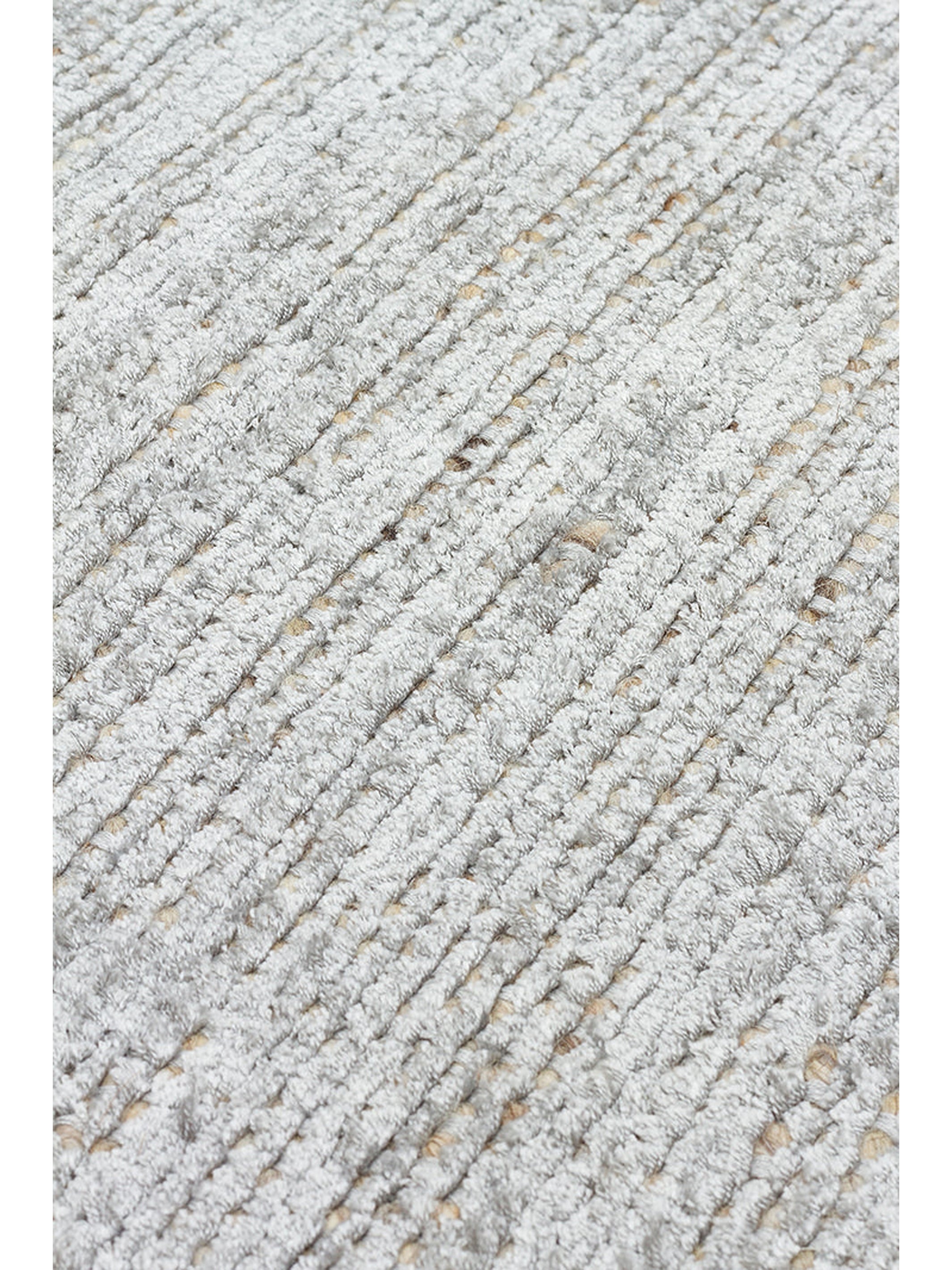 Kelly Serisi %100 Naturel Yün ve Viskon El Dokuma Salon Oturma Odası Yatak Odası Halı GREY