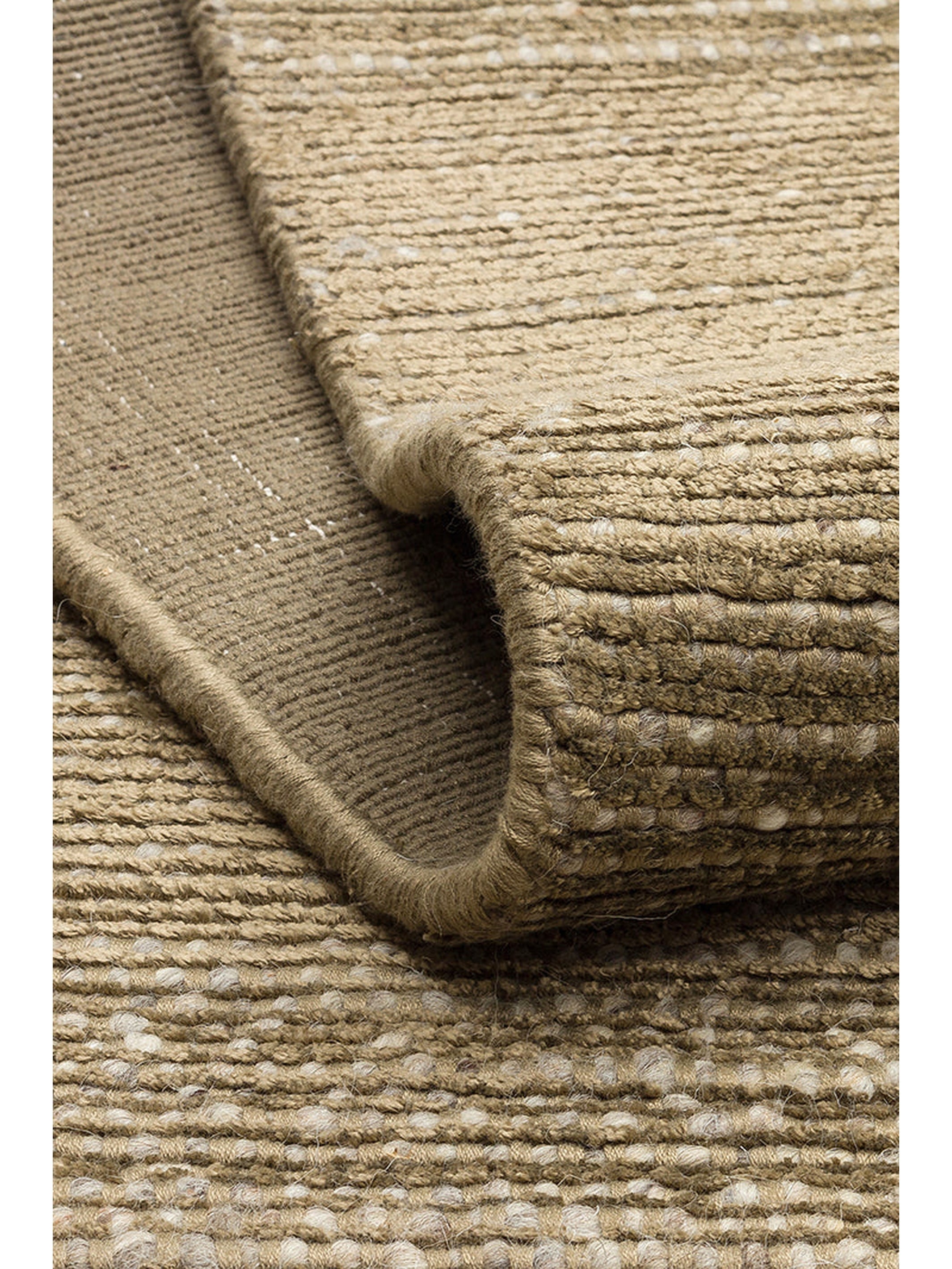 Kelly Serisi %100 Naturel Yün ve Viskon El Dokuma Salon Oturma Odası Yatak Odası Halı OLIVE