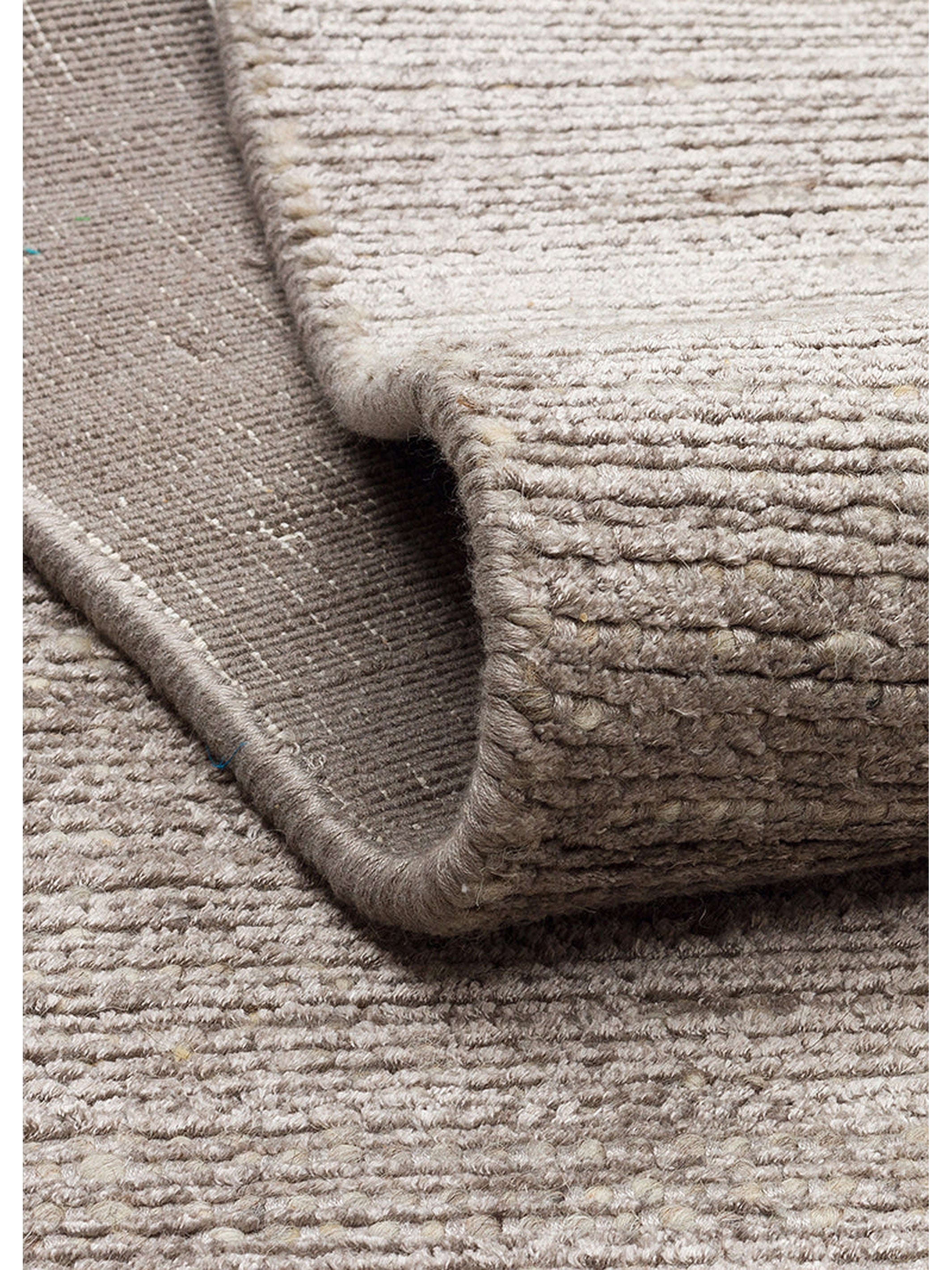 Kelly Serisi %100 Naturel Yün ve Viskon El Dokuma Salon Oturma Odası Yatak Odası Halı STONE