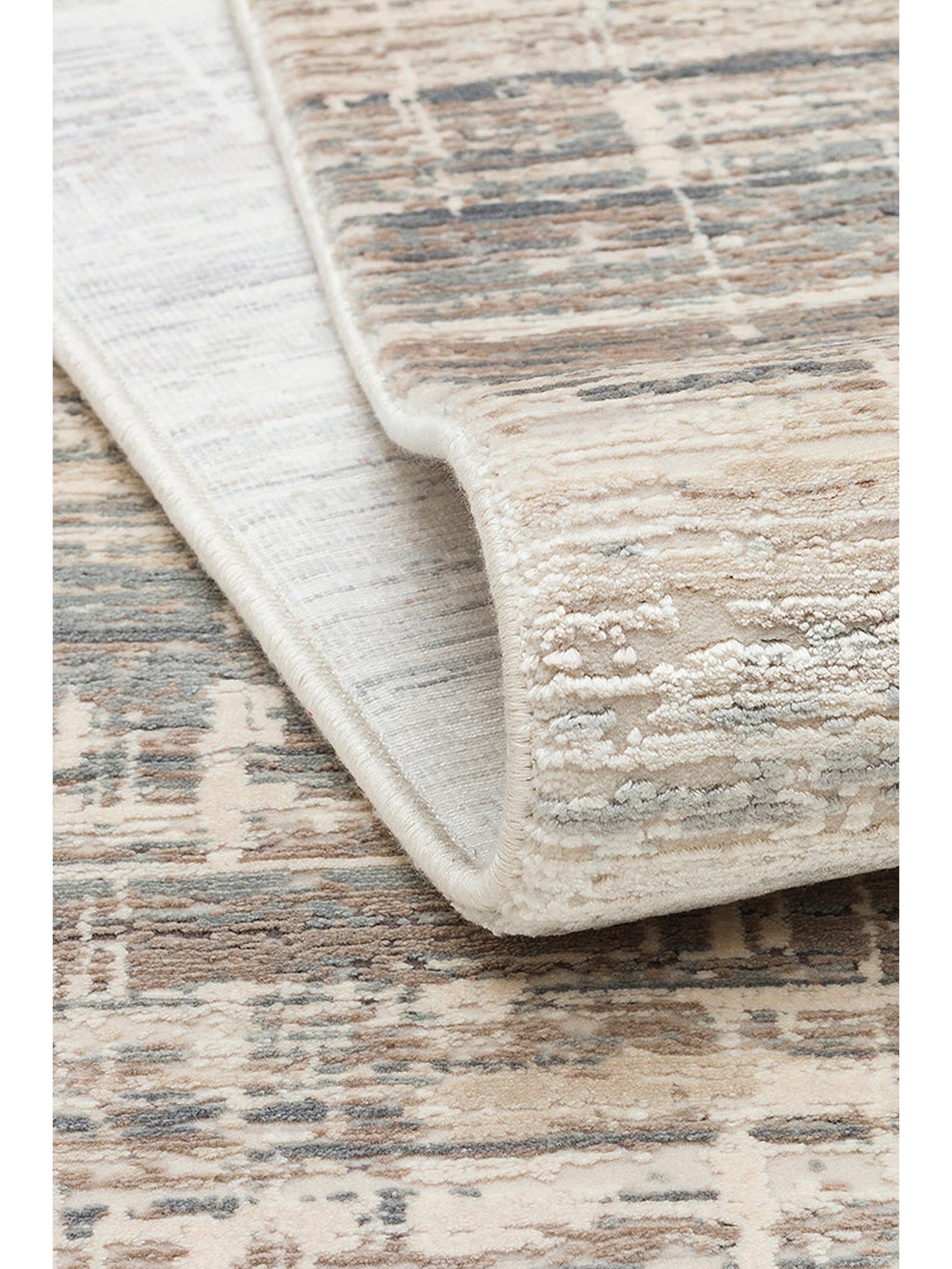 Lucia Serisi Modern Parlak Salon Oturma Odası Yatak Odası Antre Halı BEIGE