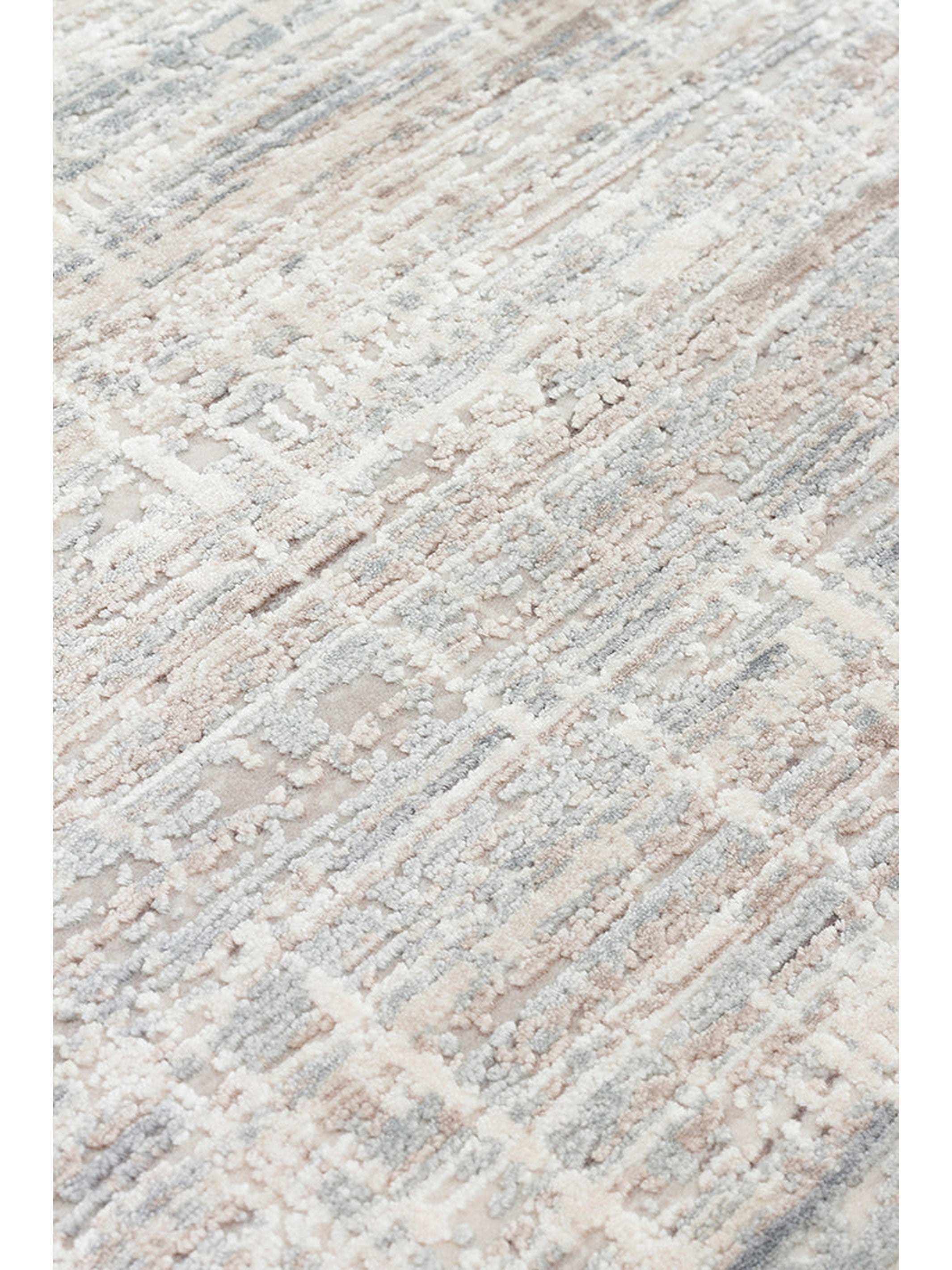 Lucia Serisi Modern Parlak Salon Oturma Odası Yatak Odası Antre Halı BEIGE