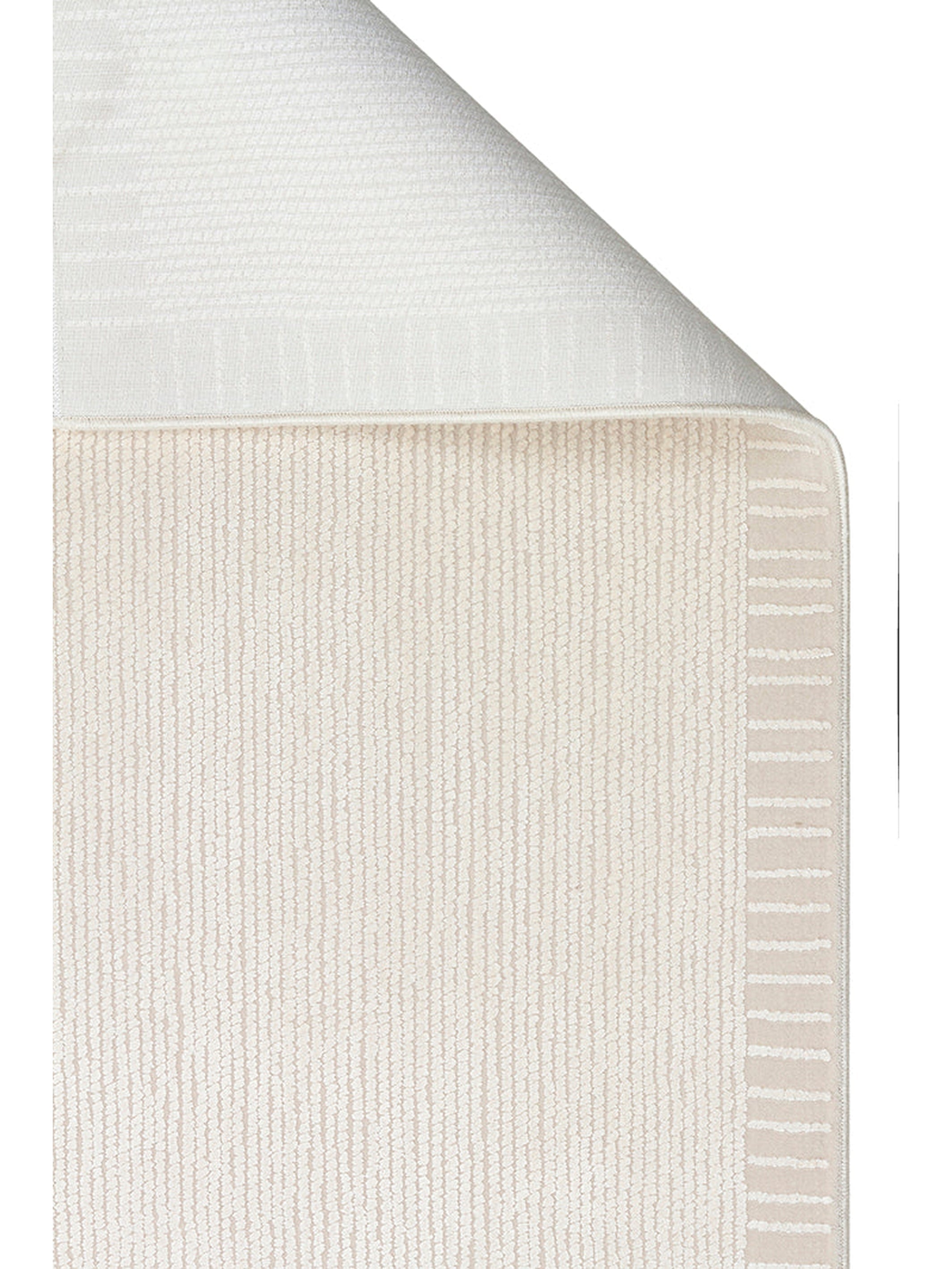 Lucia Serisi Modern Parlak Salon Oturma Odası Yatak Odası Antre Halı BORDER IVORY