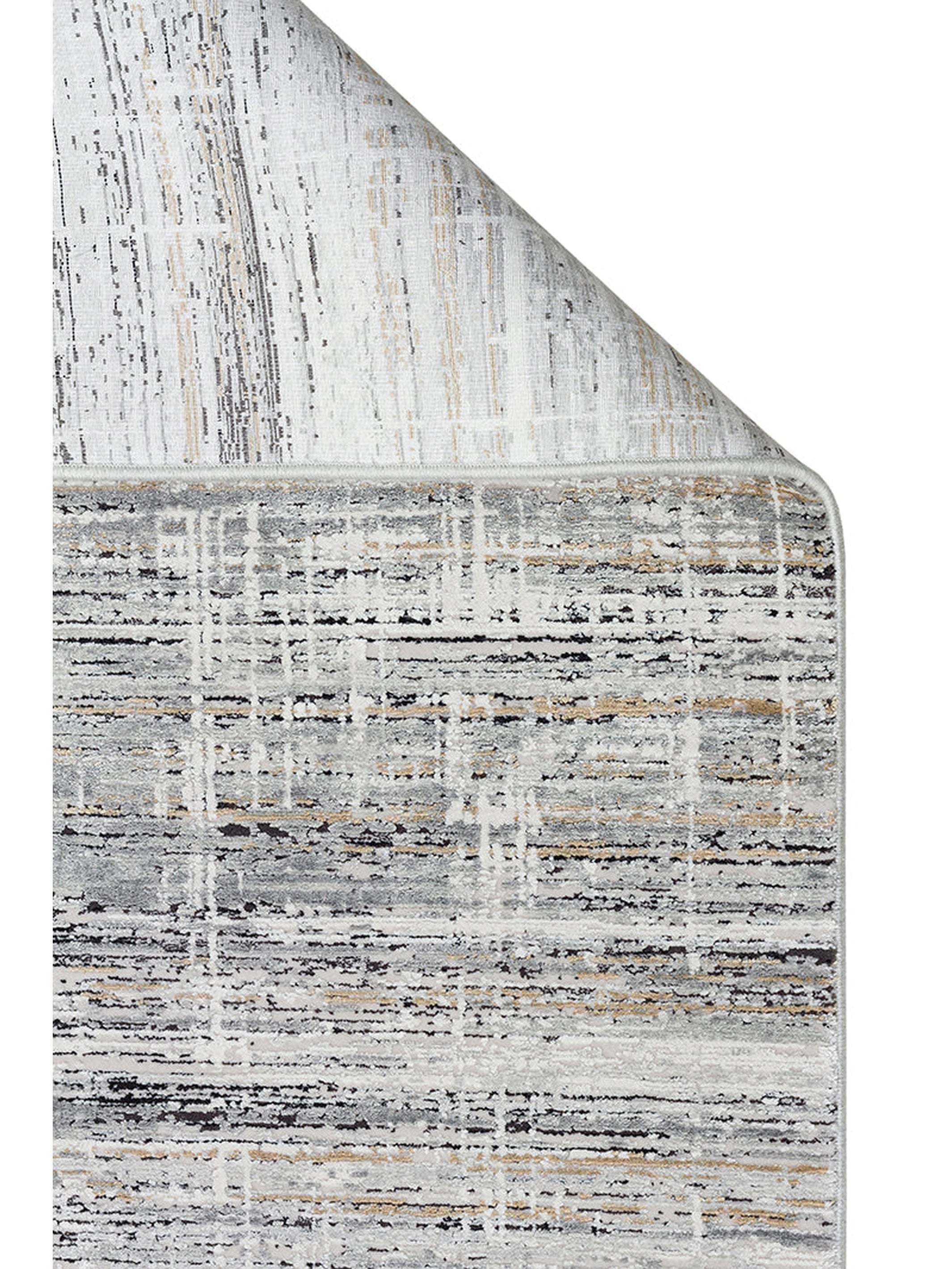 Lucia Serisi Modern Parlak Salon Oturma Odası Yatak Odası Antre Halı GREY