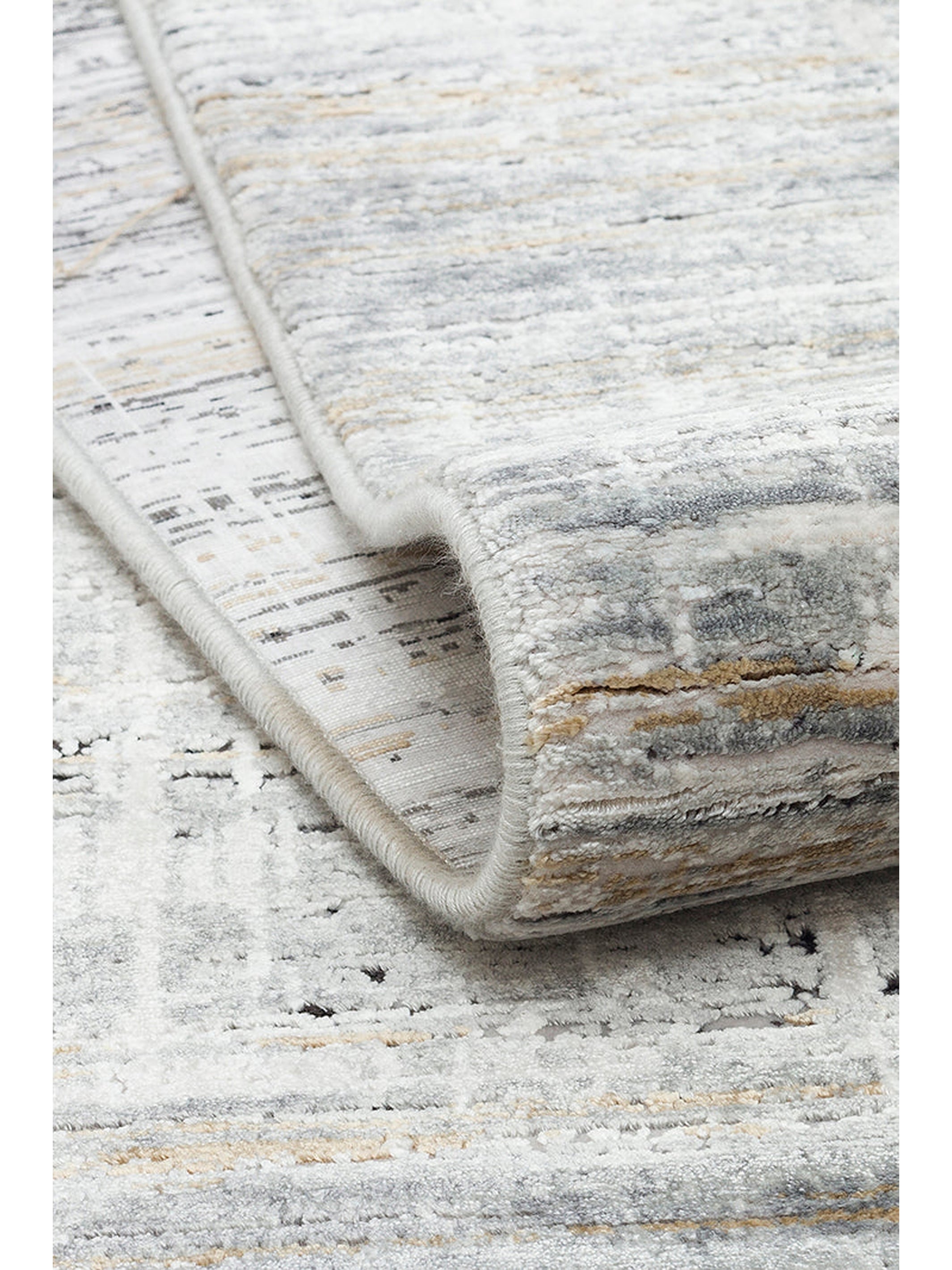 Lucia Serisi Modern Parlak Salon Oturma Odası Yatak Odası Antre Halı GREY