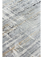 Lucia Serisi Modern Parlak Salon Oturma Odası Yatak Odası Antre Halı GREY