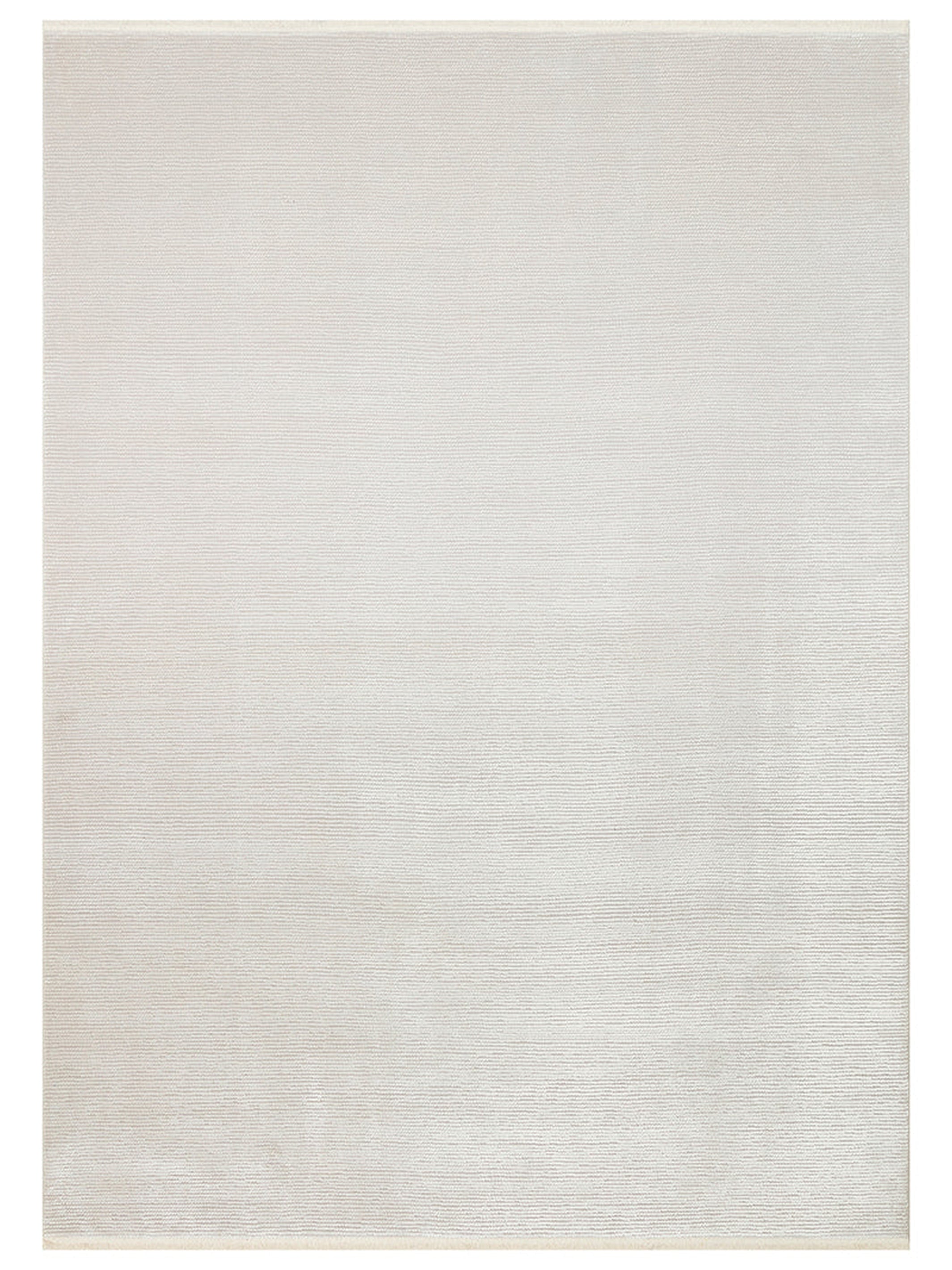 Lucia Serisi Modern Parlak Salon Oturma Odası Yatak Odası Antre Halı PLAIN IVORY