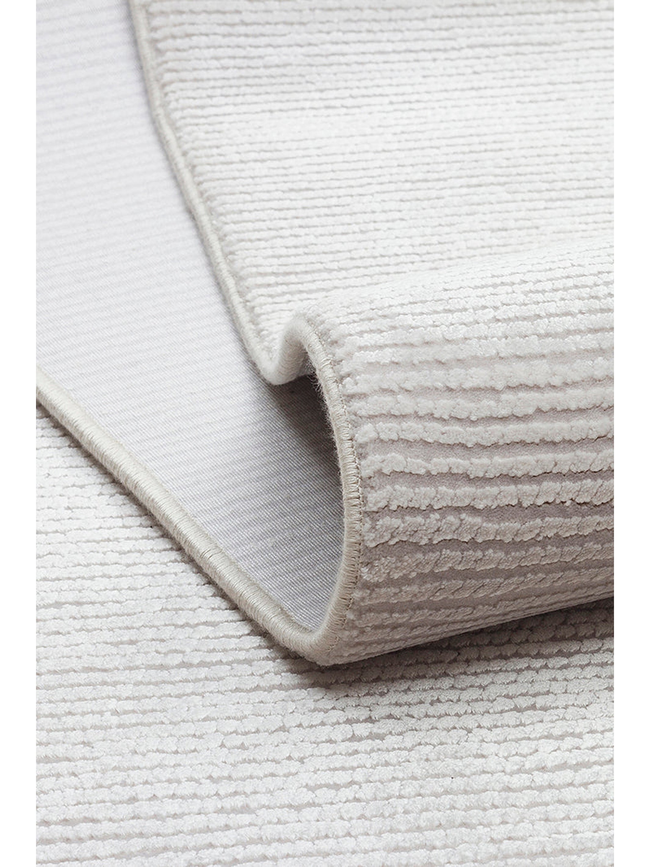 Lucia Serisi Modern Parlak Salon Oturma Odası Yatak Odası Antre Halı PLAIN IVORY