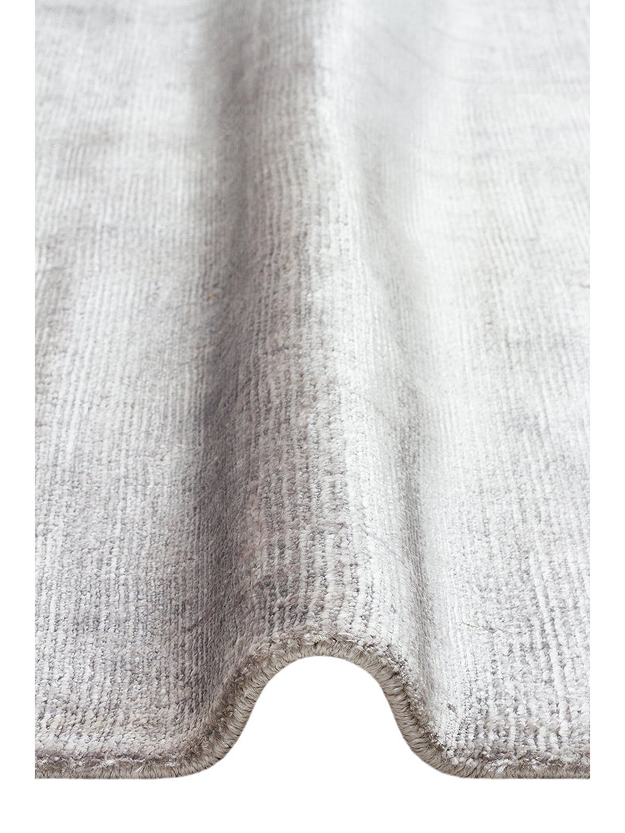 Mulberry Serisi %100 Rayon El Dokuma Parlak Modern Salon Oturma Odası Halı SILVER