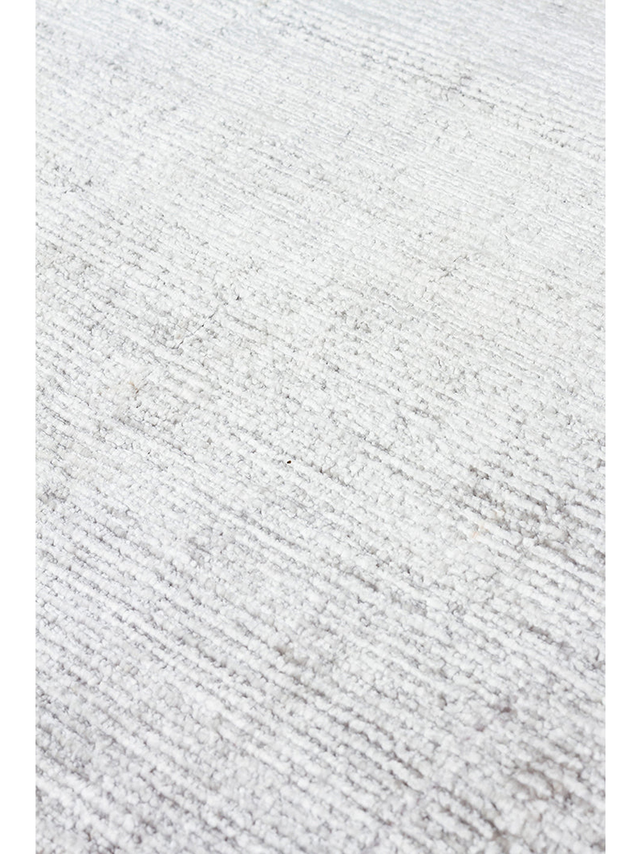 Mulberry Serisi %100 Rayon El Dokuma Parlak Modern Salon Oturma Odası Halı SILVER