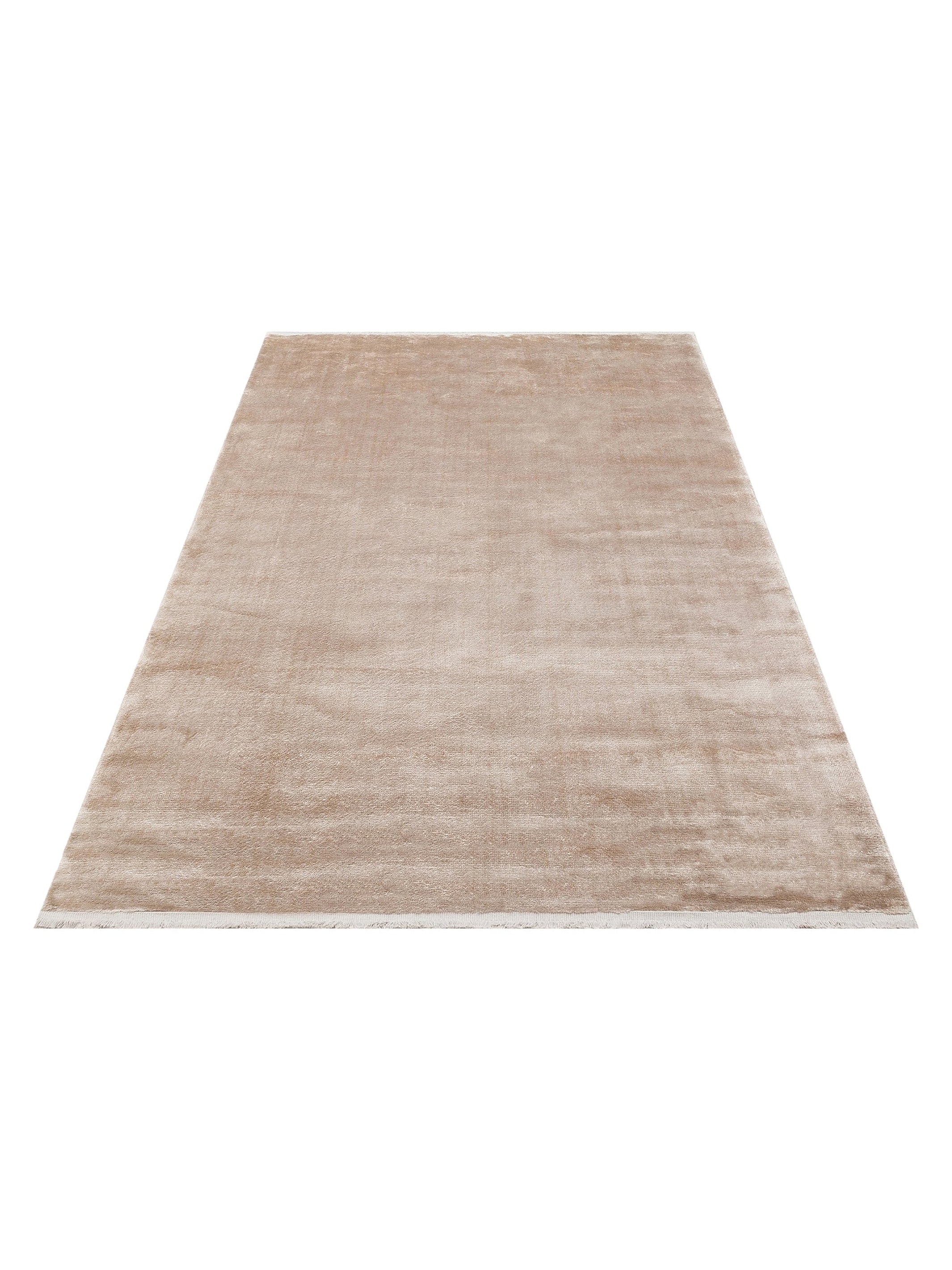 Oushak Plain %100 Naturel Düz Renk El Emeğiyle Özel Tezgahlarda Üretilen Viskon Uşak Halısı PLNBEGTN