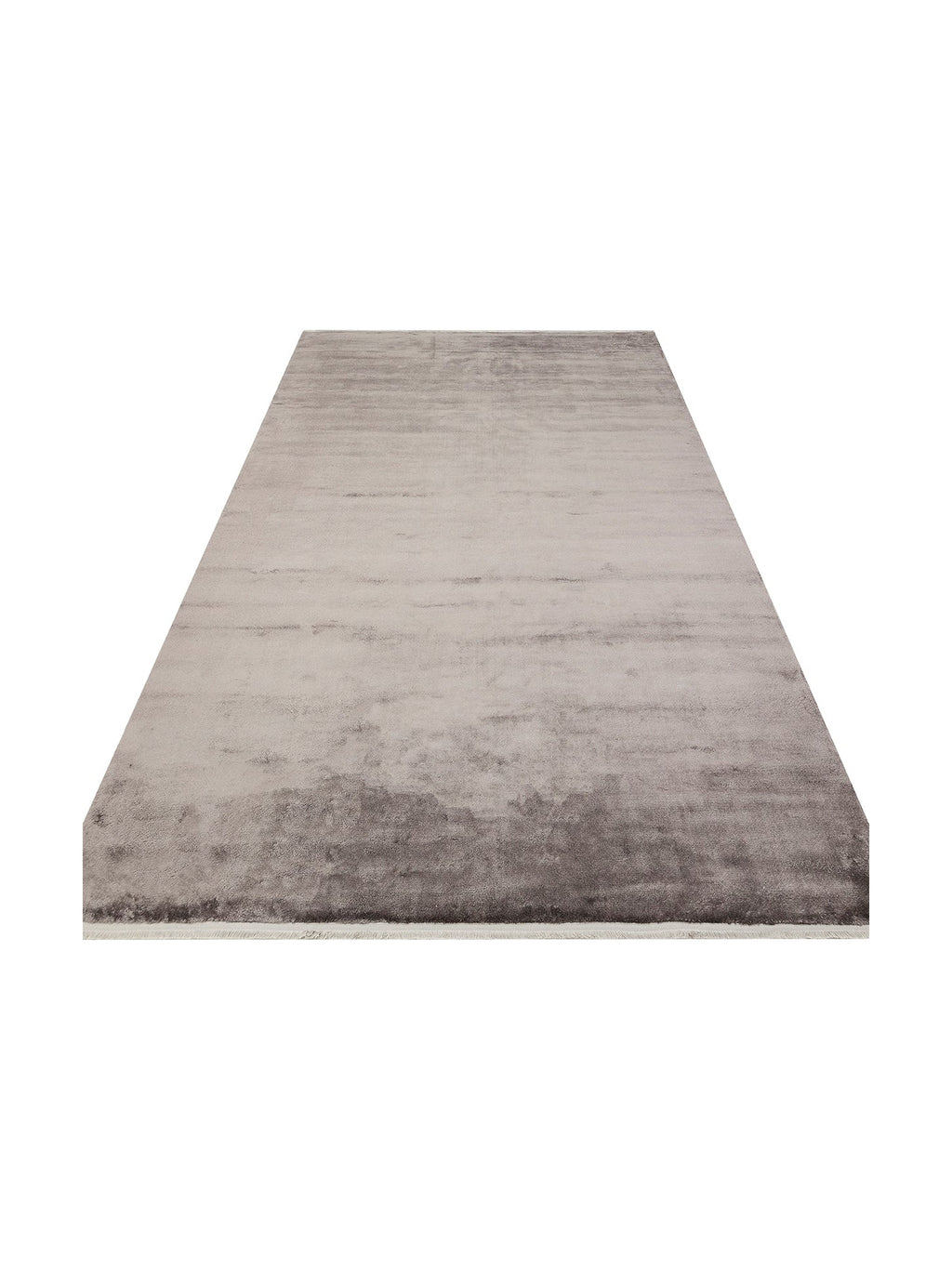 Oushak Plain %100 Naturel Düz Renk El Emeğiyle Özel Tezgahlarda Üretilen Viskon Uşak Halısı PLNDGREY